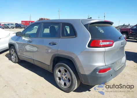 2014 Jeep Cherokee Sport from USA, damaged, VIN 1C4PJLAB8EW173881